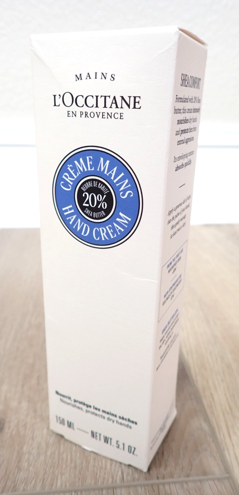 NEW L’OCCITANE CREME MAINS HAND CREAM 20% SHEA BUTTER 5.1 OZ FRANCE