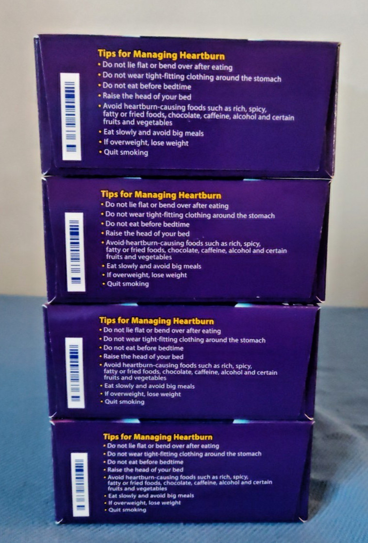 X4 New Prilosec OTC 24HR Acid Reducer 20mg – 28 Tablets Each Box Exp. 09/2027